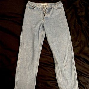 American Apparel High Waist Jean light wash 28x32